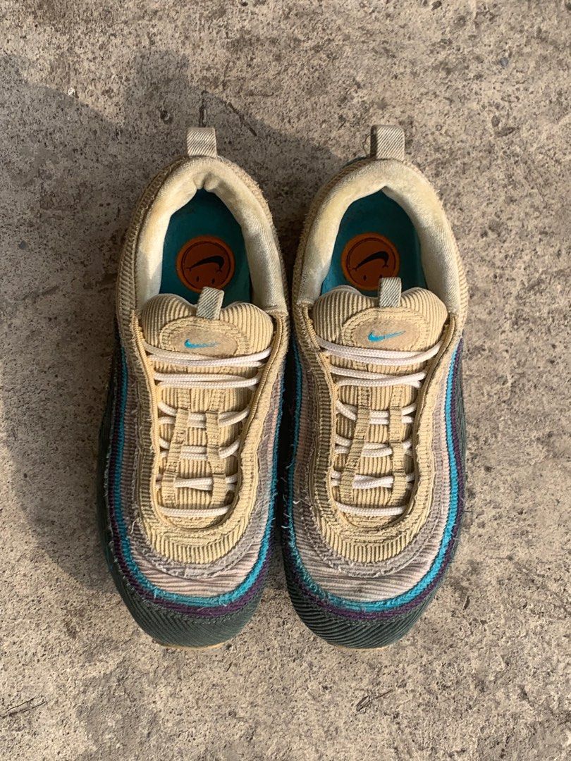 Sean Wotherspoons 97s (Category: Sneakers) located in Davao. Submitted by 97whitehouse (Listing ID 1263181415, Image 2). Description: Sean Wotherspoons 97s Excellent condition Unsure of authenticity No issues No Box Can provide more pics.