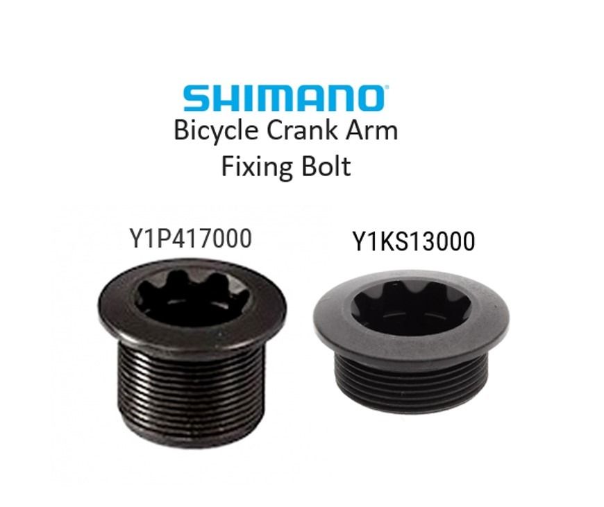 Shimano Bike Bicycle Crank Arm Fixing Bolt, Sports Equipment