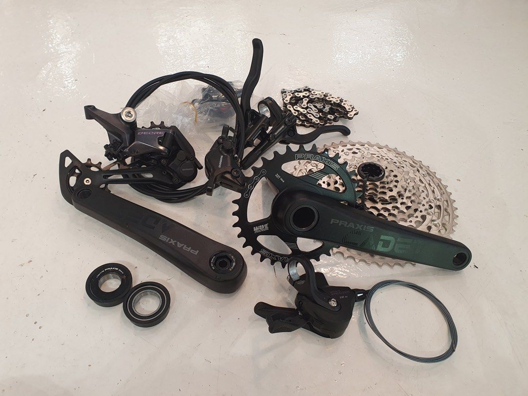 Shimano Deore M6100 groupset 12spd Sports Equipment Bicycles Parts Parts Accessories on Carousell