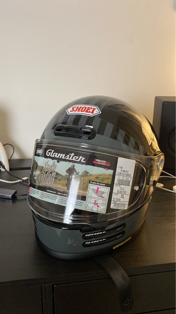 SHOEI Glamster (Lucky Cat Garage) Helmet, Auto Accessories