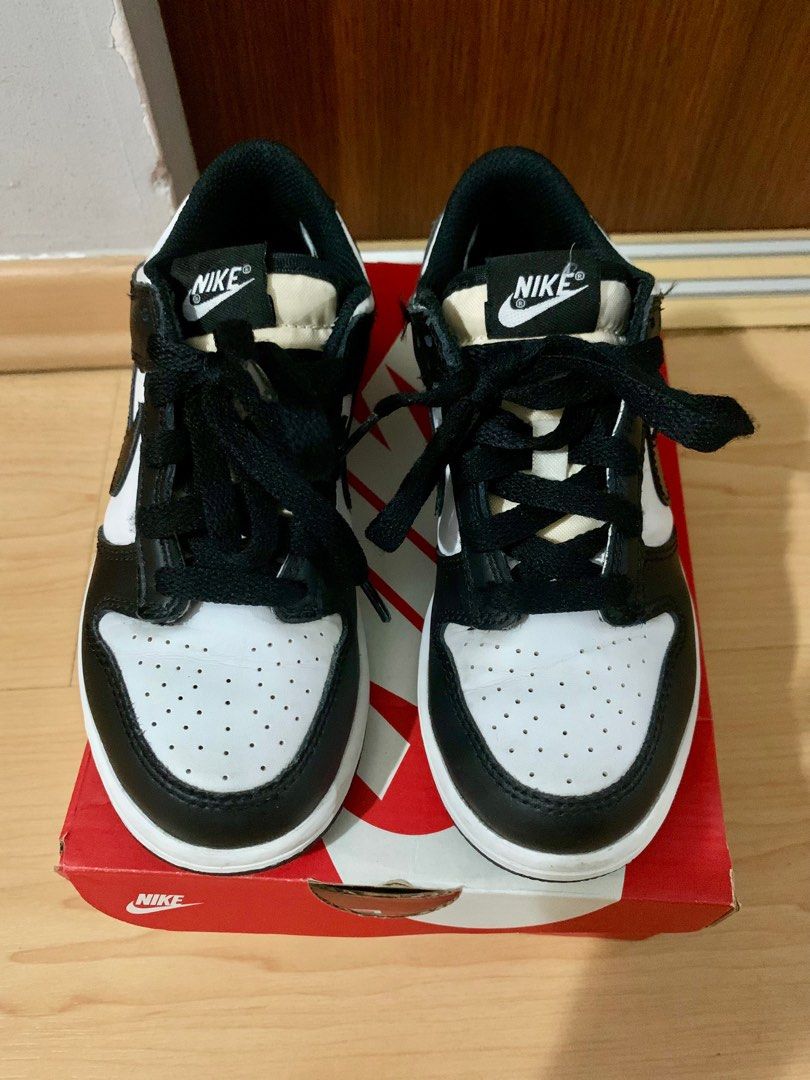 Size 1Y Nike Dunk Panda Babies Kids Babies Kids Fashion on