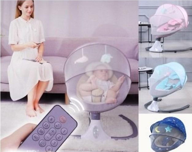 Smart Electric Baby Auto Swing Leaf Bouncer With Music Toys