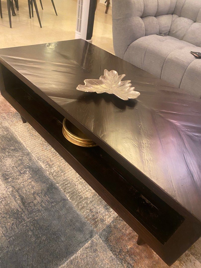Ikea solid cheap wood coffee table