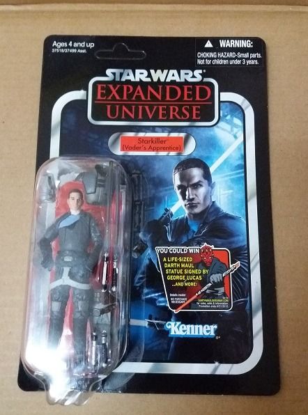 Star Wars 3.75 Starkiller (Expanded Universe) 2012 The Vintage Collection  #100 UNPUNCHED