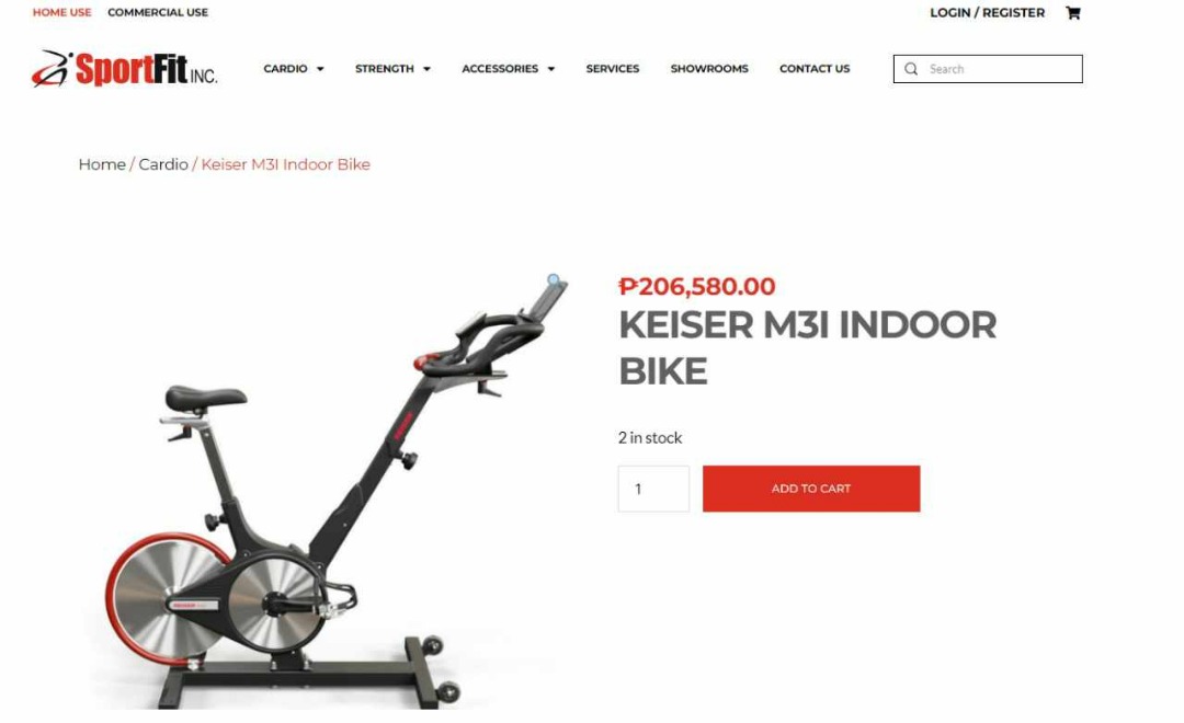 kaiser stationary bike
