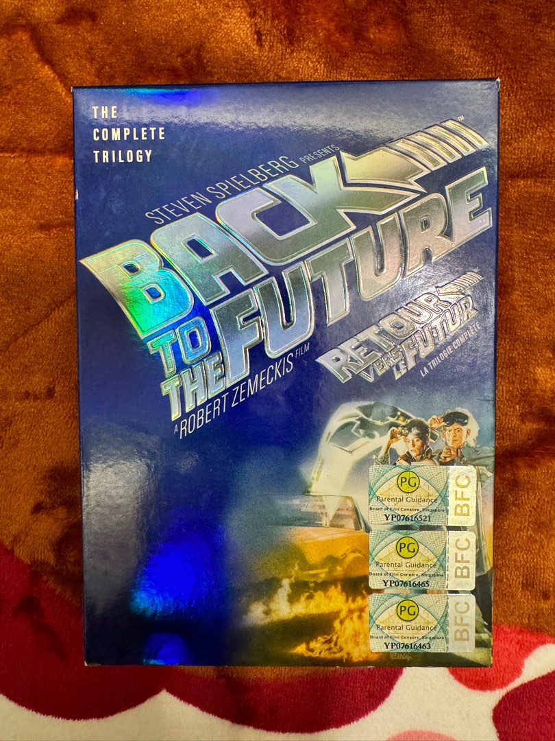 Steven Spielberg Back To The Future The Complete Trilogy Dvd Box Set Hobbies And Toys Music 5880