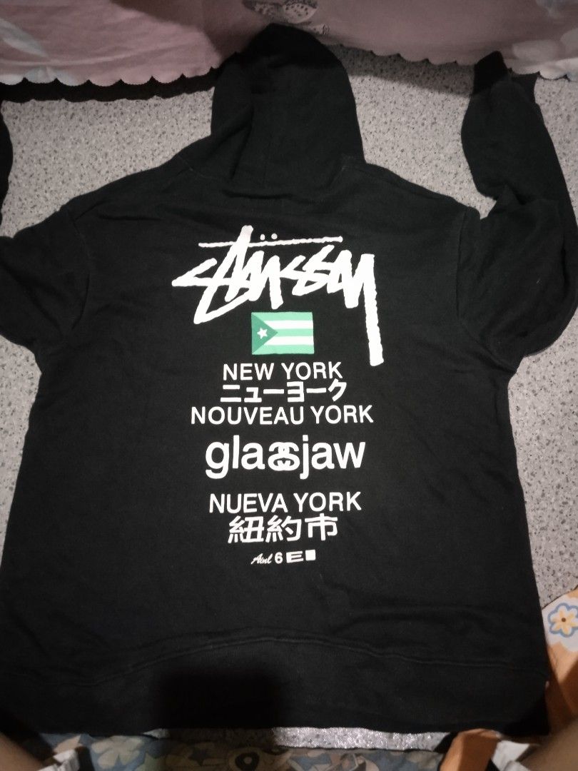 Stussy x Glassjaw hoodie Men s Fashion Tops Sets Hoodies on