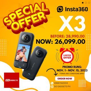 Super sale Insta360 X3 Unit Only (NOV1-15 only)