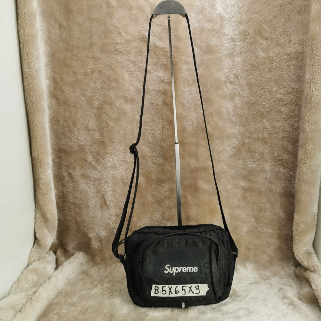 Supreme shoulder bag ss19 on body discount