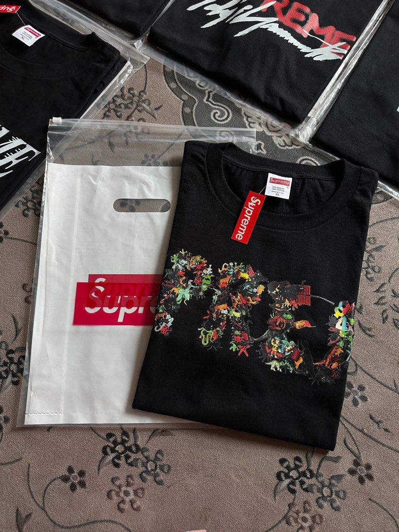 シュプリーム Mサイズ Ｔシャツ Supreme Mobb Deep Dragon tee WHITE