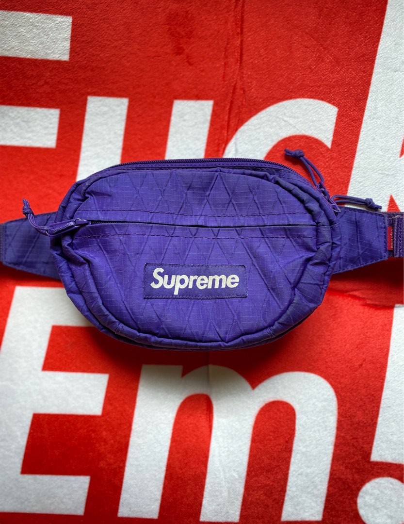 Supreme waist bag discount fw18 on body