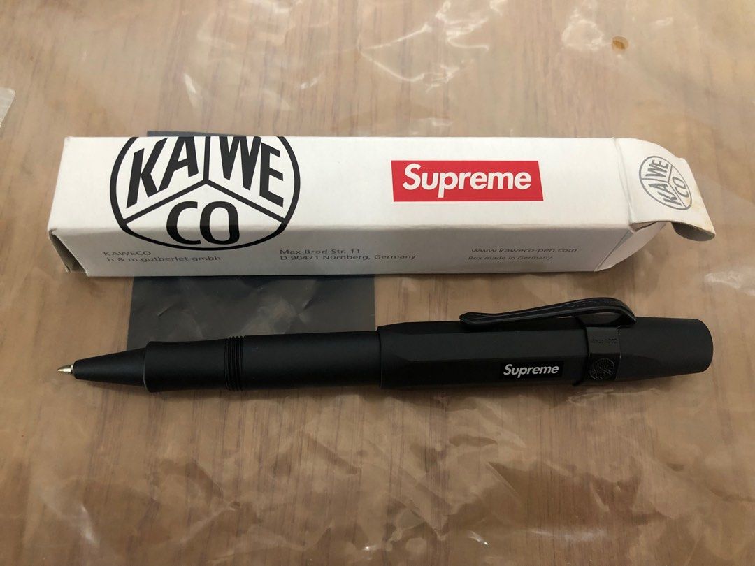 Supreme kaweco ボールペン　黒