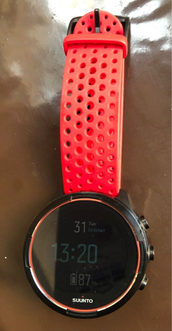 Suunto 9 baro red velcro sales
