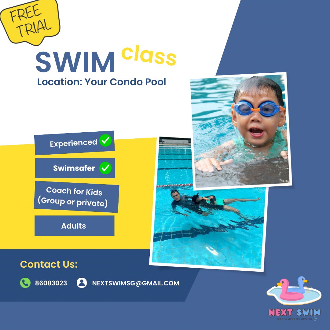 swim lessons, Learning & Enrichment, Sport & Fitness Classes on Carousell