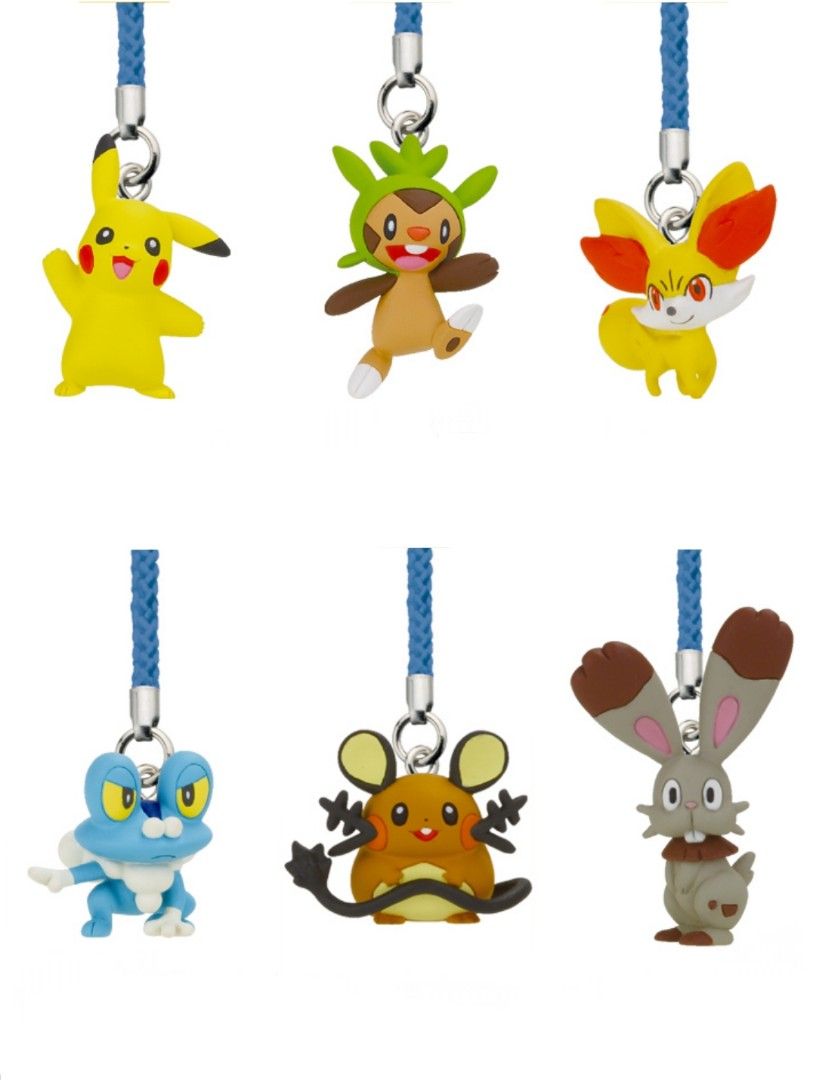 Gashapon Keychain Netsuke Mascot Pokemon (Random)