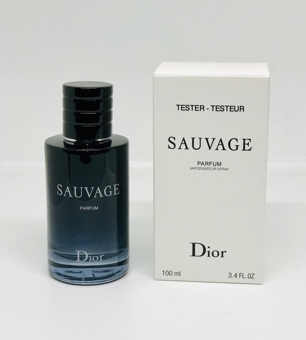 TESTER BOX SAUVAGE EAU DE PERUM 100ML Beauty Personal Care