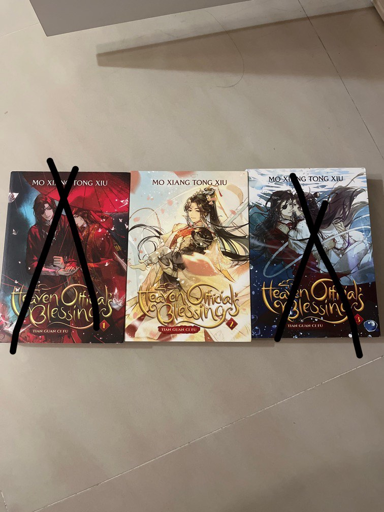 tgcf heavens official blessing novel, Hobbies  Toys, Books  Magazines,  Fiction  Non-Fiction on Carousell
