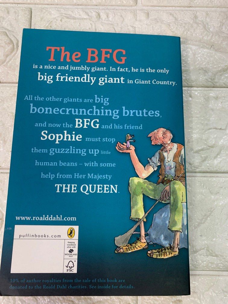 The BFG by Roald Dahl, Hobbies & Toys, Books & Magazines, Children's