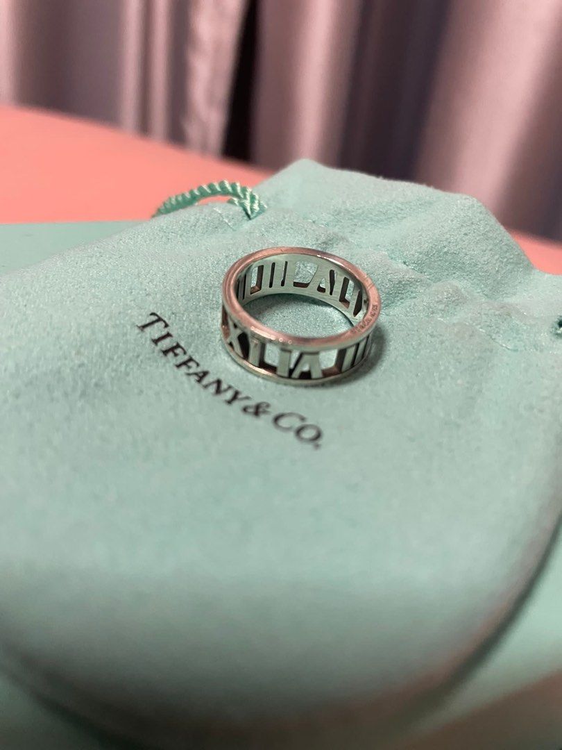 Authentic Tiffany Co Silver Ring