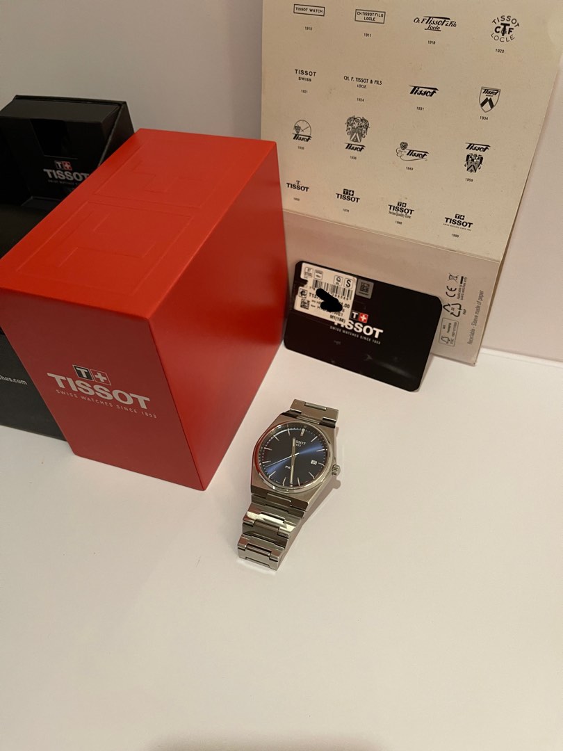 Tissot PRX 40mm Quartz Blue dial Luxury Watches on Carousell