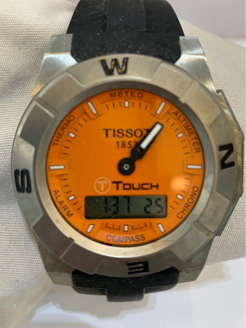 tissot touch orange