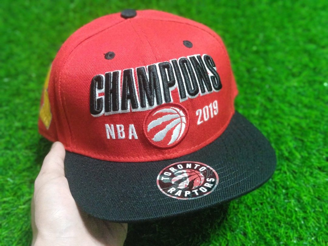Toronto raptors sale nba champions hat