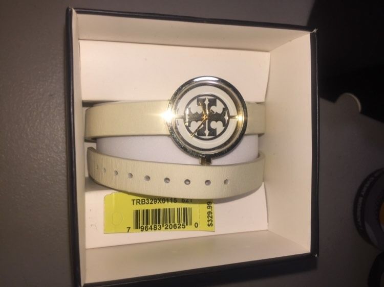Tory burch white watch 2025