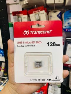 Transcend 128GB MicroSD USD300s Class10 TS128GUSD300S