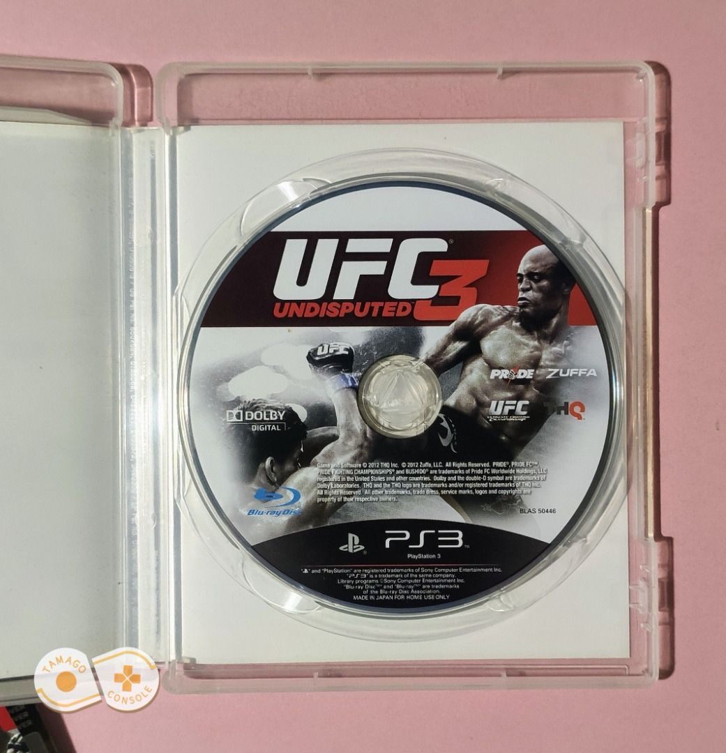UFC Undisputed 3 - [PS3 Game] [ENGLISH Language] [CIB / Complete in Box ...