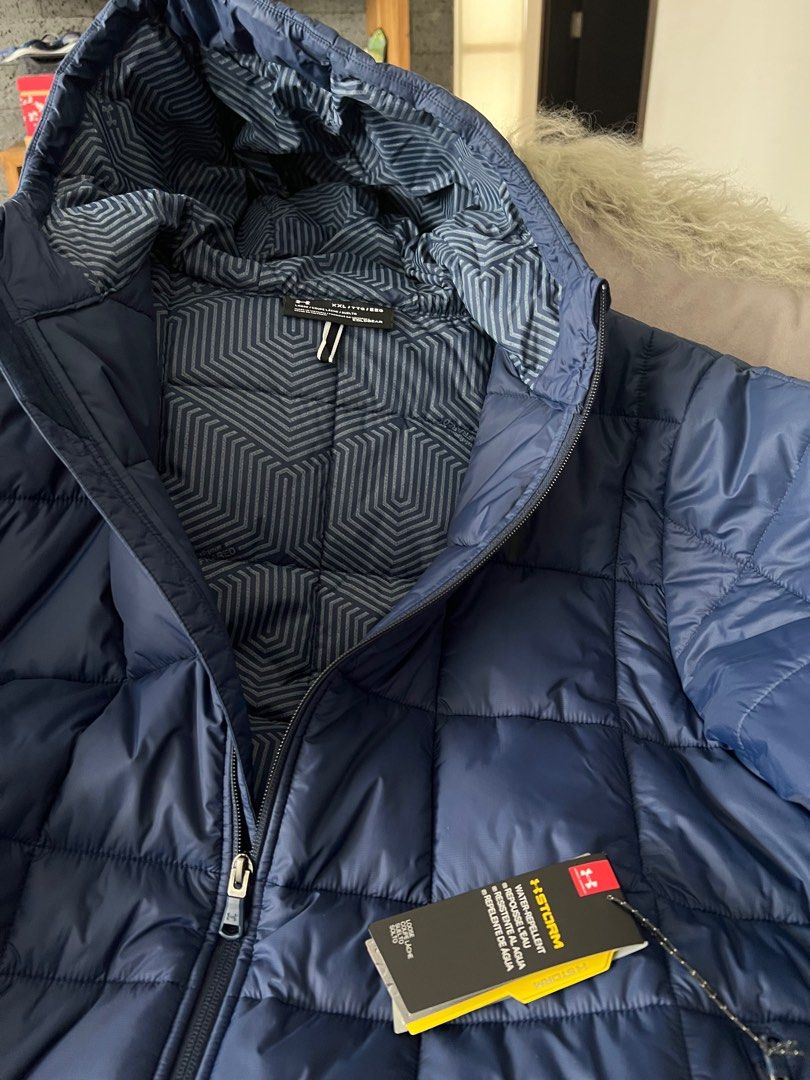Men's under armour best sale insulated hooded jacket
