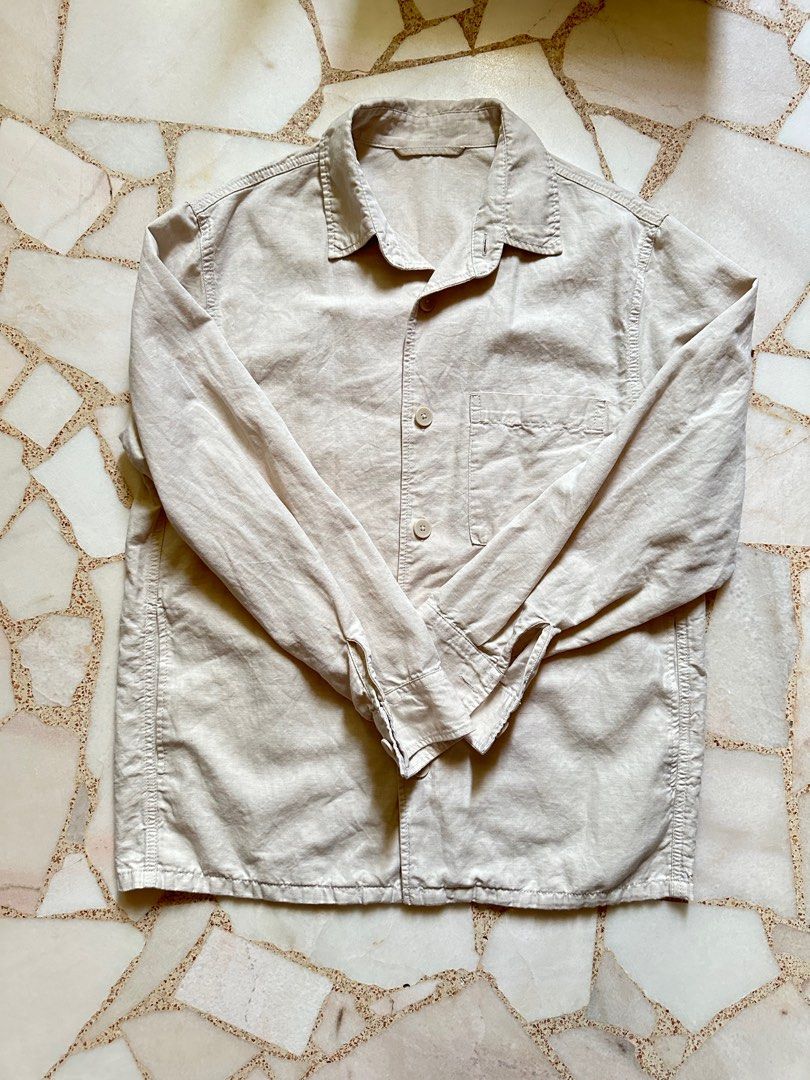 Uniqlo down shirt on sale jacket