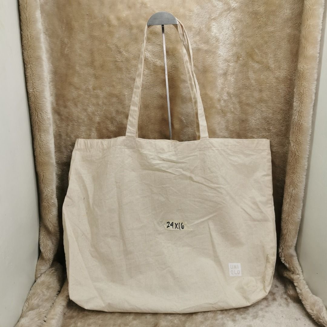 Uniqlo canvas best sale tote bag