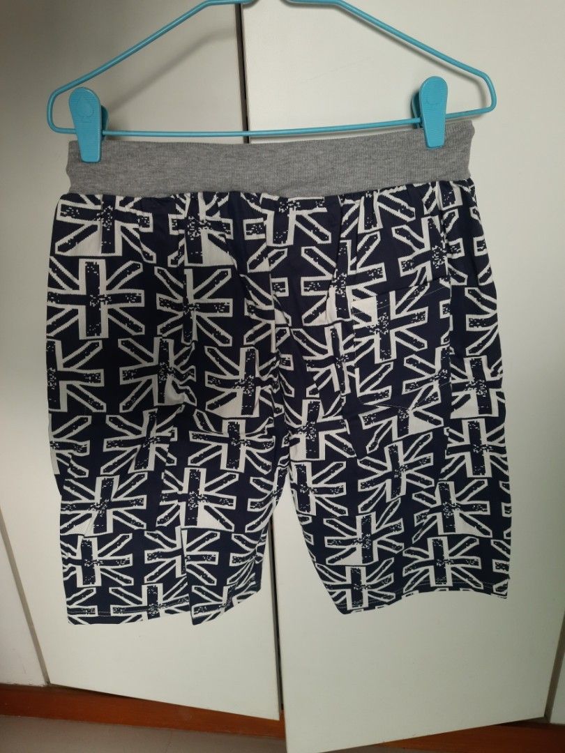 UNISEX QUICK dry or dry fit sports shorts w side and back pockets