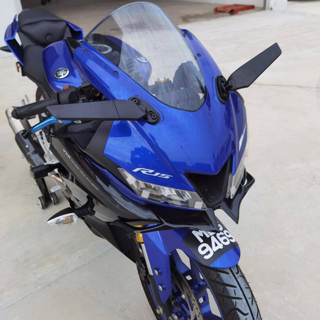 Universal Auto Seitenschweller Winglets - 2-tlg Carbon-Look Spoiler Set