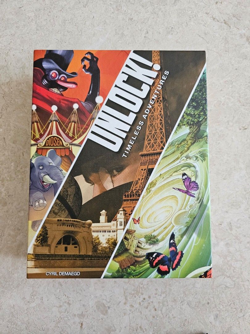 Unlock! Timeless Adventures Escape room board game, Hobbies & Toys, Toys & Games on Carousell