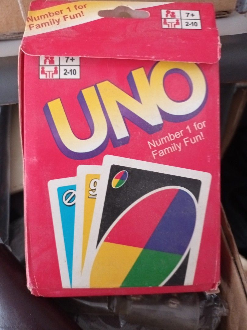 Mini UNO mini card game x2, 興趣及遊戲, 玩具& 遊戲類- Carousell