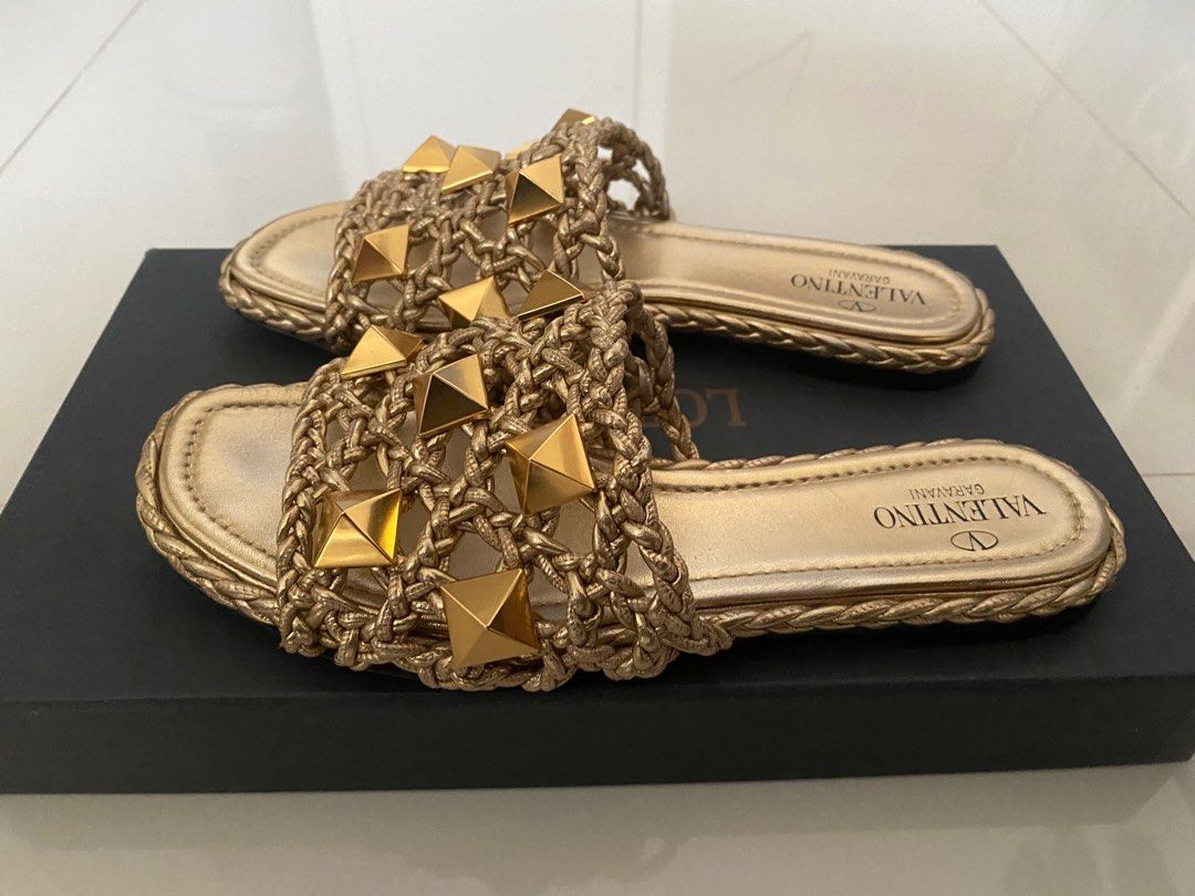 Gold 2024 bling slides