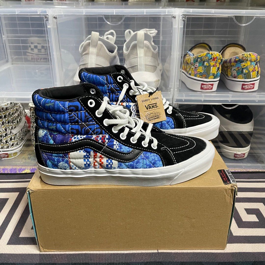 Spongebob vans sale sk8 hi