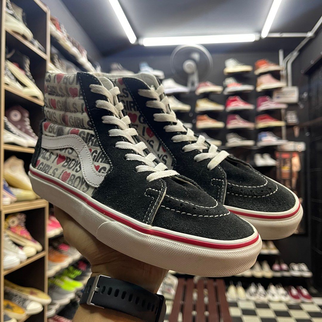 Vans sk8 hi clearance girl