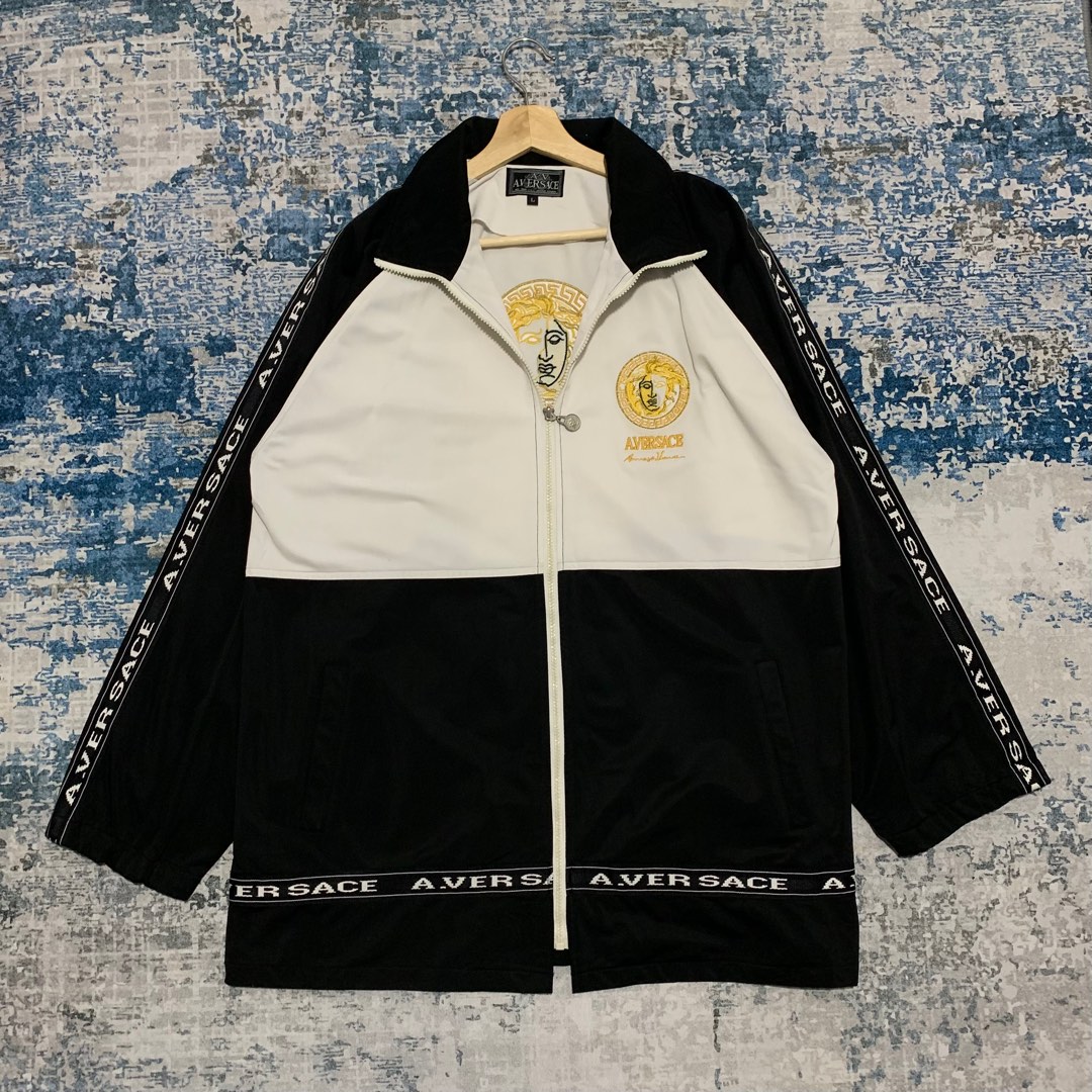 versace big logo tracktop