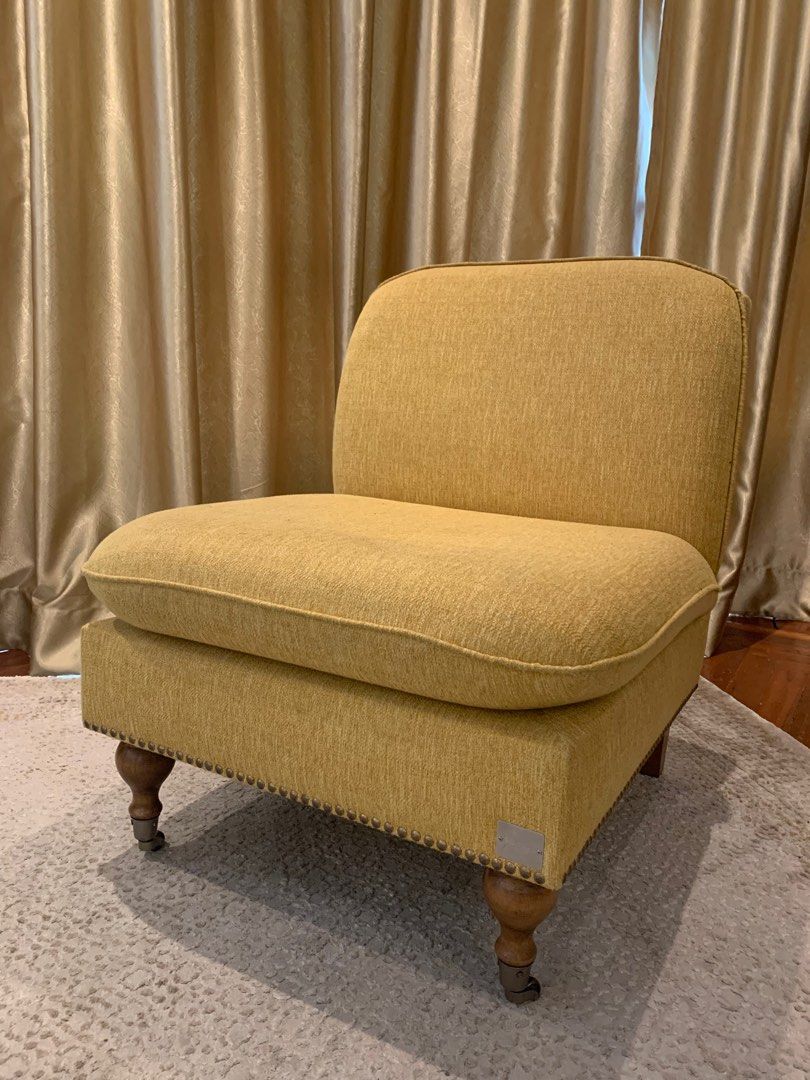 Vintage Victoria and Beckham English Armchair, Furniture & Home Living