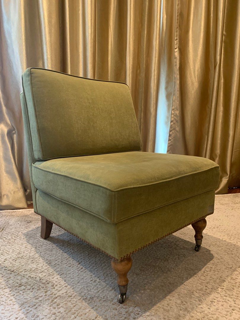 Vintage Victoria and Beckham English Armchair, Furniture & Home Living