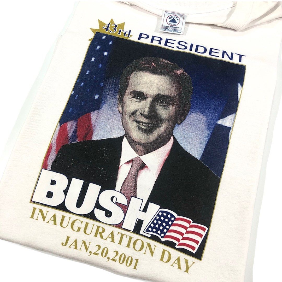 Vintage George Bush USA President Prime Minister 90s Tshirt, Men's