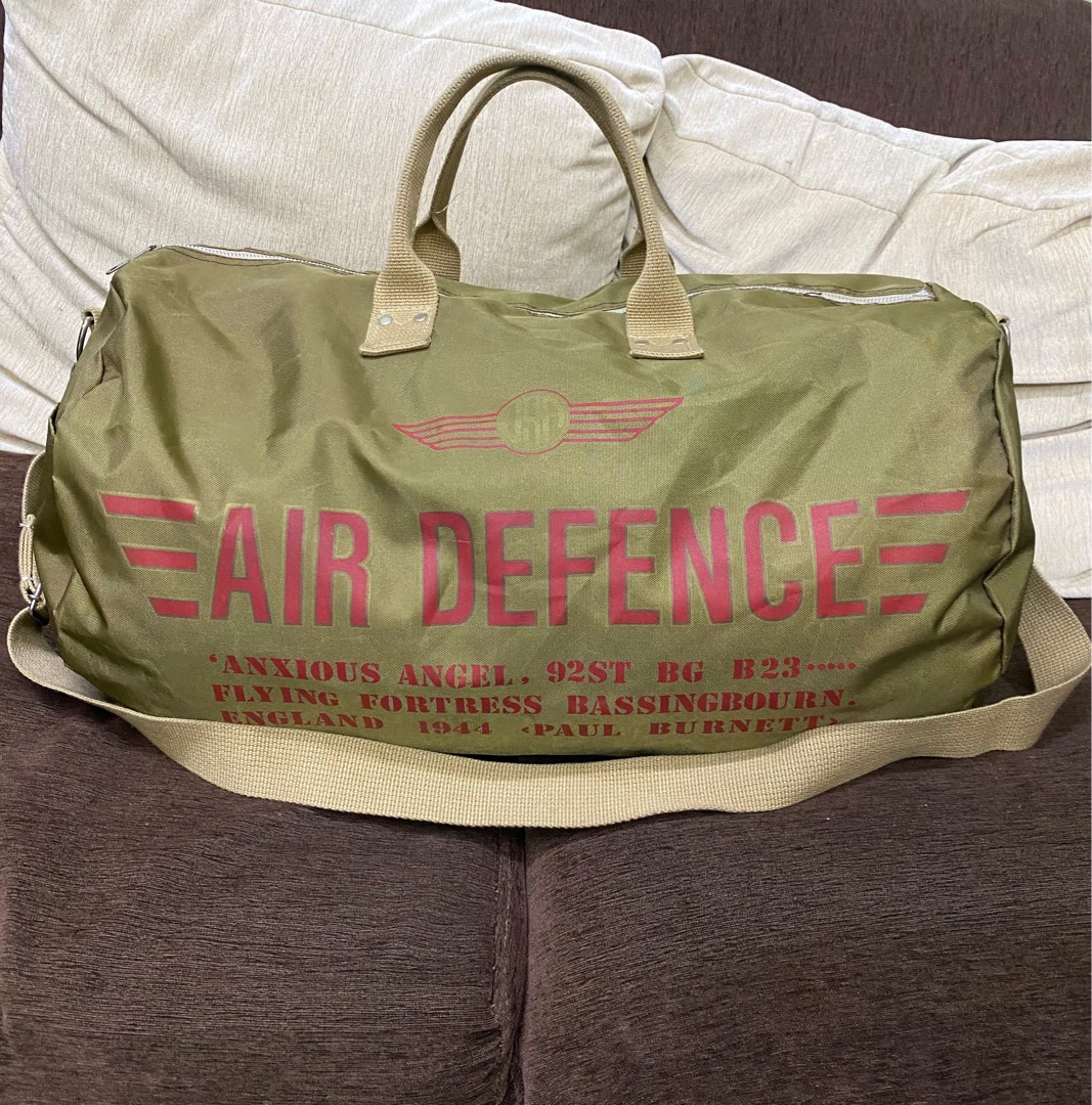 Vintage Army Travel Bag, Men's Fashion, Bags, Sling Bags on Carousell