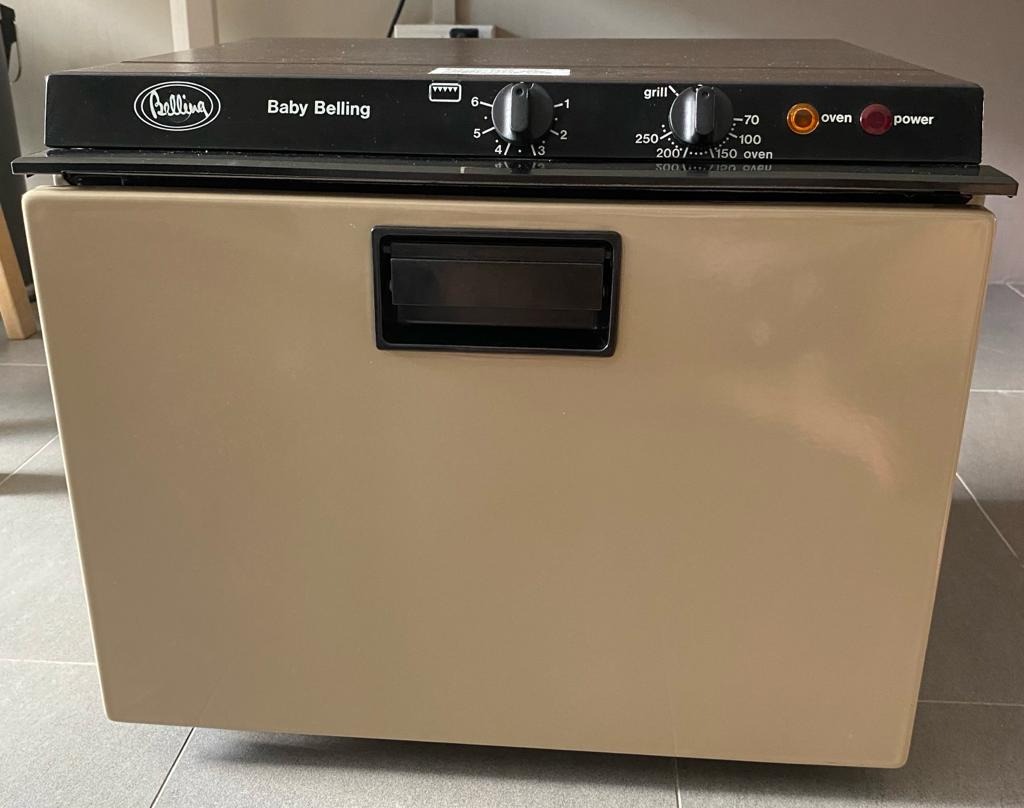 Vintage Baby Belling Oven, TV & Home Appliances, Kitchen Appliances