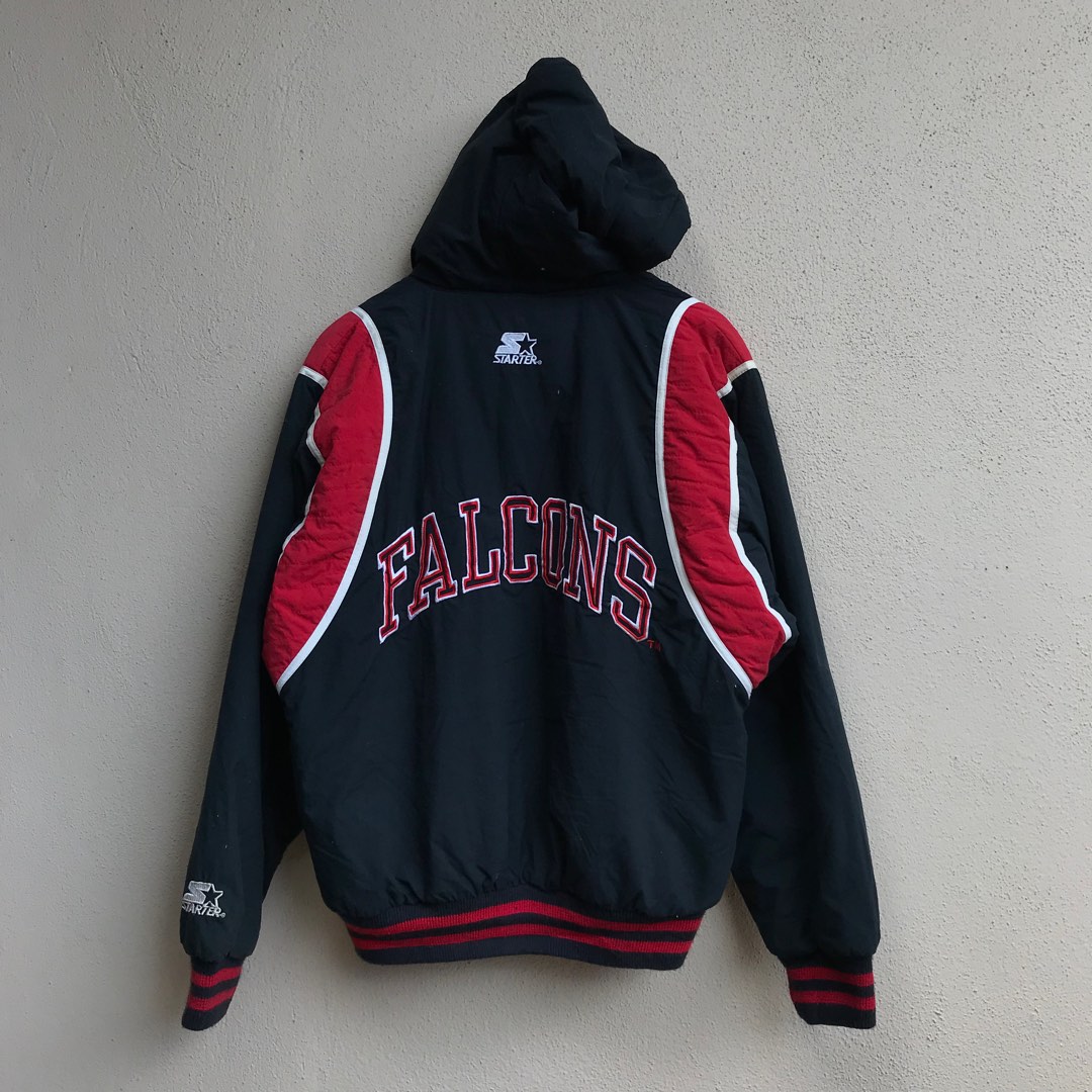 Vintage falcons starter jacket hotsell