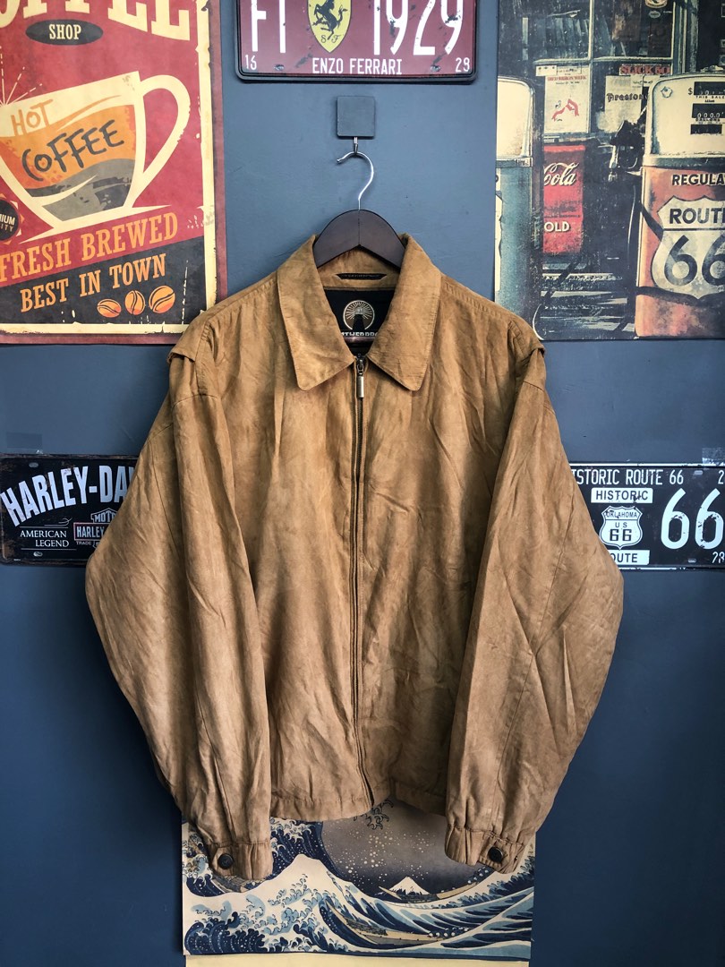 Weatherproof suede jacket best sale