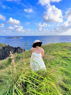 White Pleated Beach/ Formal Dress