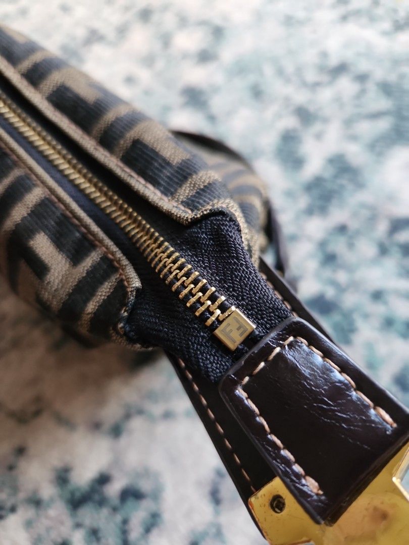 Zucca Fendi mini pouch bucket jacquard Luxury Bags Wallets on