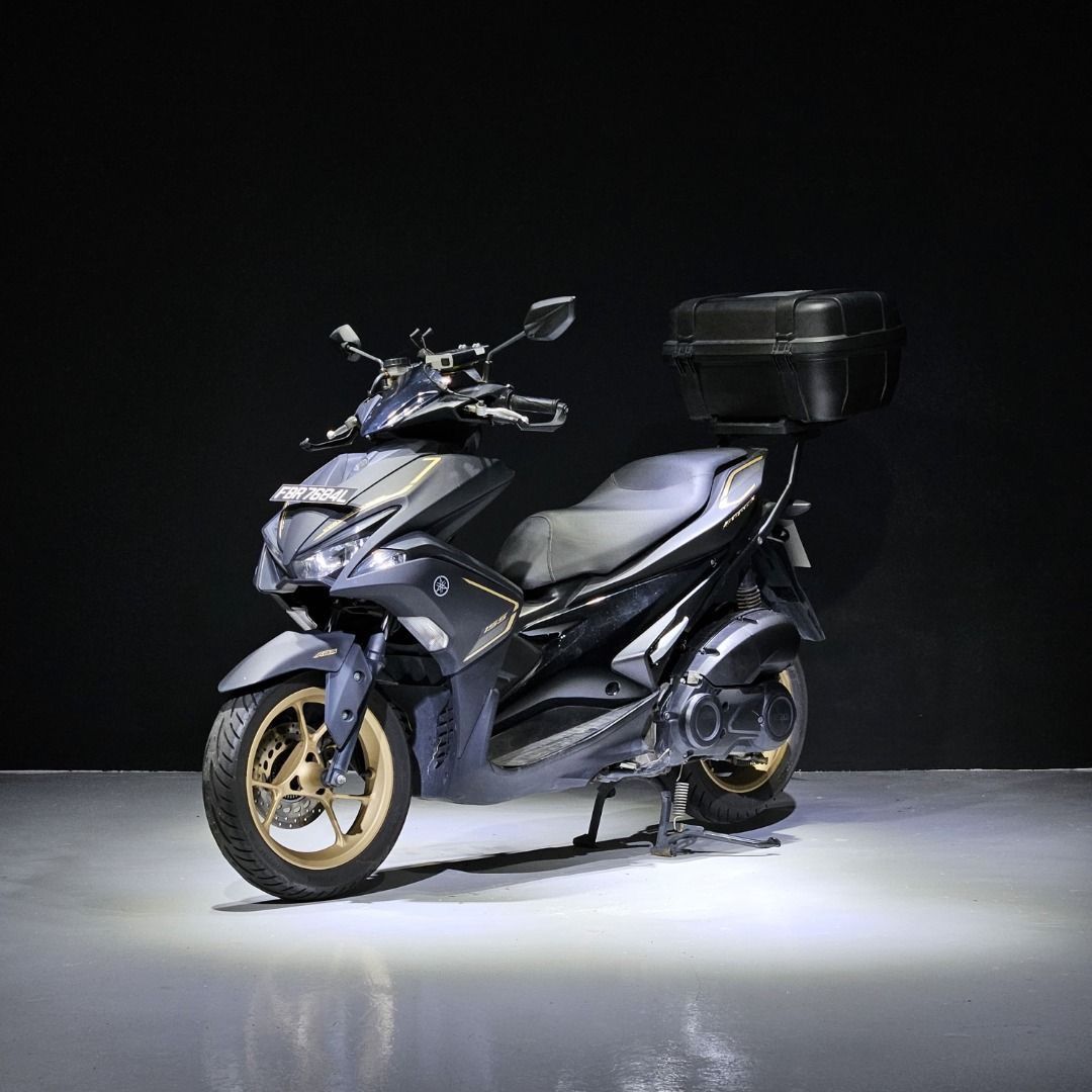 $0 Ride Away Yamaha Aerox 155, Motorcycles, Motorcycles for Sale, Class ...